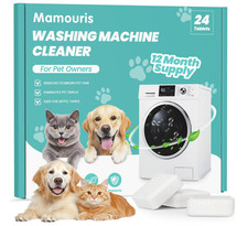 Uproot Clean Washing Machine Cleaner Tablets - 24 Pack for a 12 Month Supply. Fo