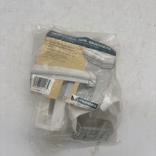 UPC 040933142965 product image for VINYL RAIL LINE BRACKET KIT Veranda Traditional Railing Durable Bracket 4-PACK | upcitemdb.com