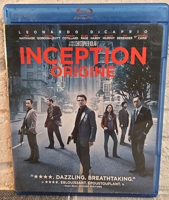 Inception Blu-ray 2010 *BUY 2 GET 1 FREE* 2 Disc Dicaprio Nolan