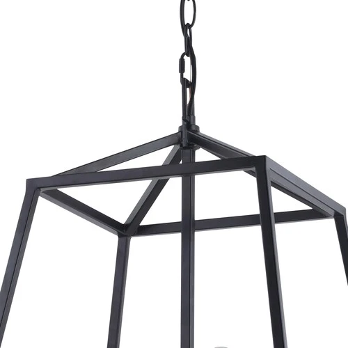 Vaxcel Lighting P0310 Hayes 4 Light 16"W Pendant - Black - Picture 3 of 11