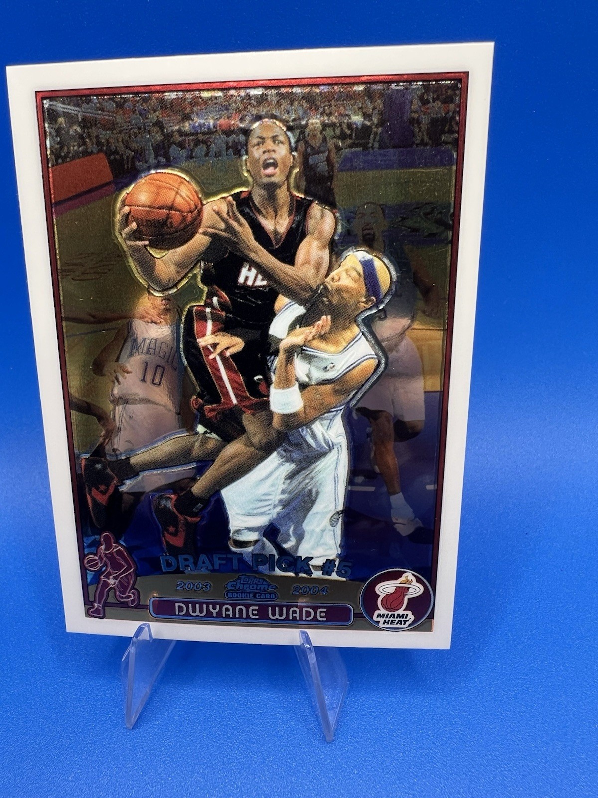 2003-04 Topps Chrome - Dwyane Wade Draft Pick #115 (RC)