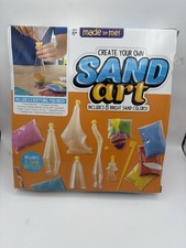 Made By Me Create Your Own Sand Art by Horizon Group Usa, DIY Kit Includes 4