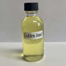 Golden Sand - Body Oil Long Lasting Natural Fragrance In Glass Bottles