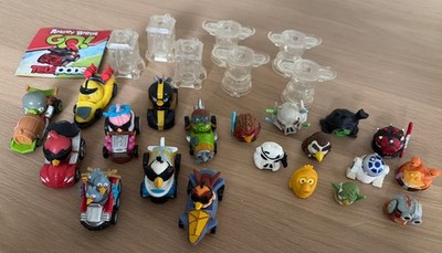 Bulk Lot Angry Birds Go Kart & Star Wars Telepods Figures & Scanning Bases