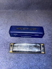 Hohner Blues Harp Harmonica Key of Eb in Original Case 532/20 Germany