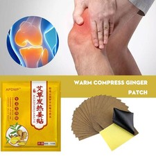 100pcs Mugwort Ginger Patches Chinese Medicine Ginger Patch CareUS Body O6K8