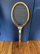 Vintage Wilson Chris Evert Autograph wooden tennis racket