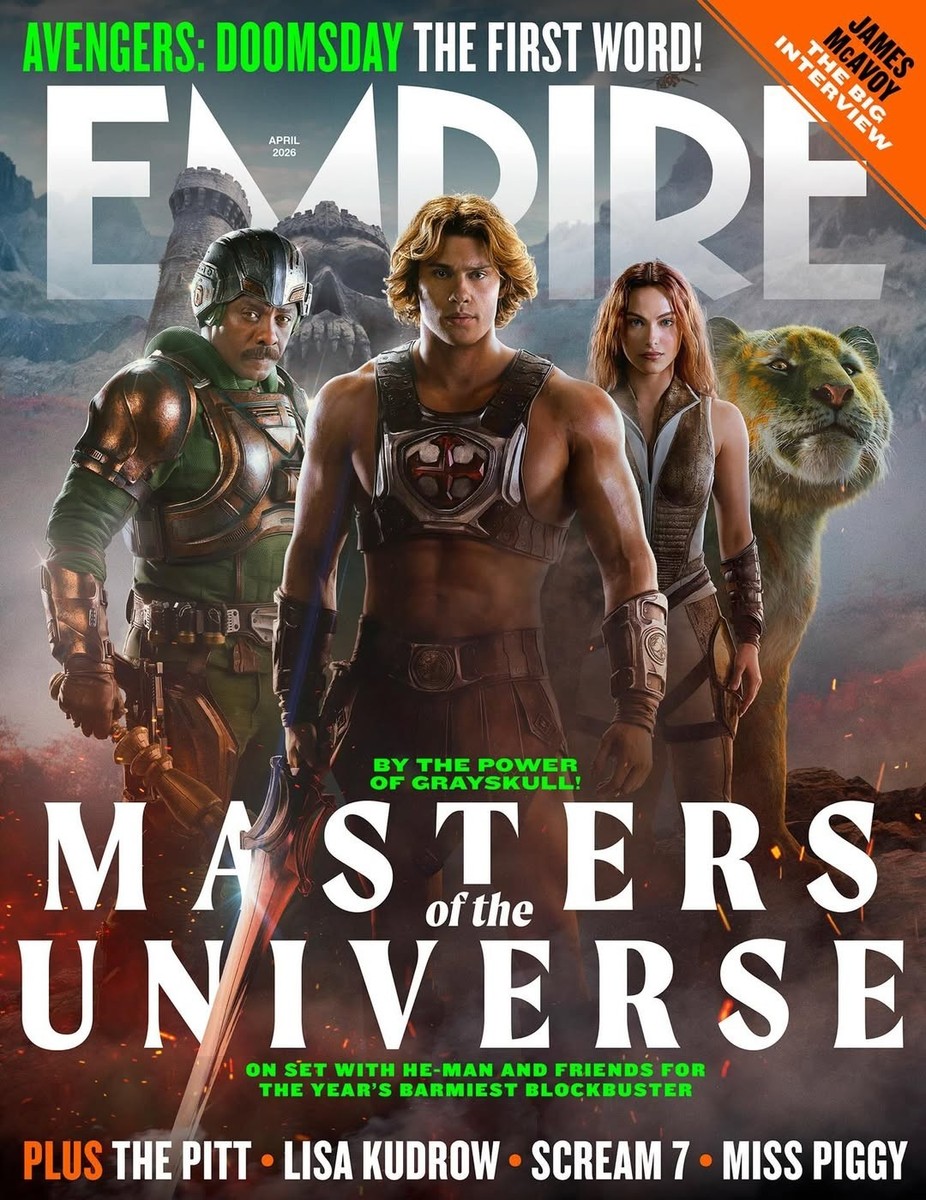 Empire Magazine April 2026: He-Man Masters of the Universe