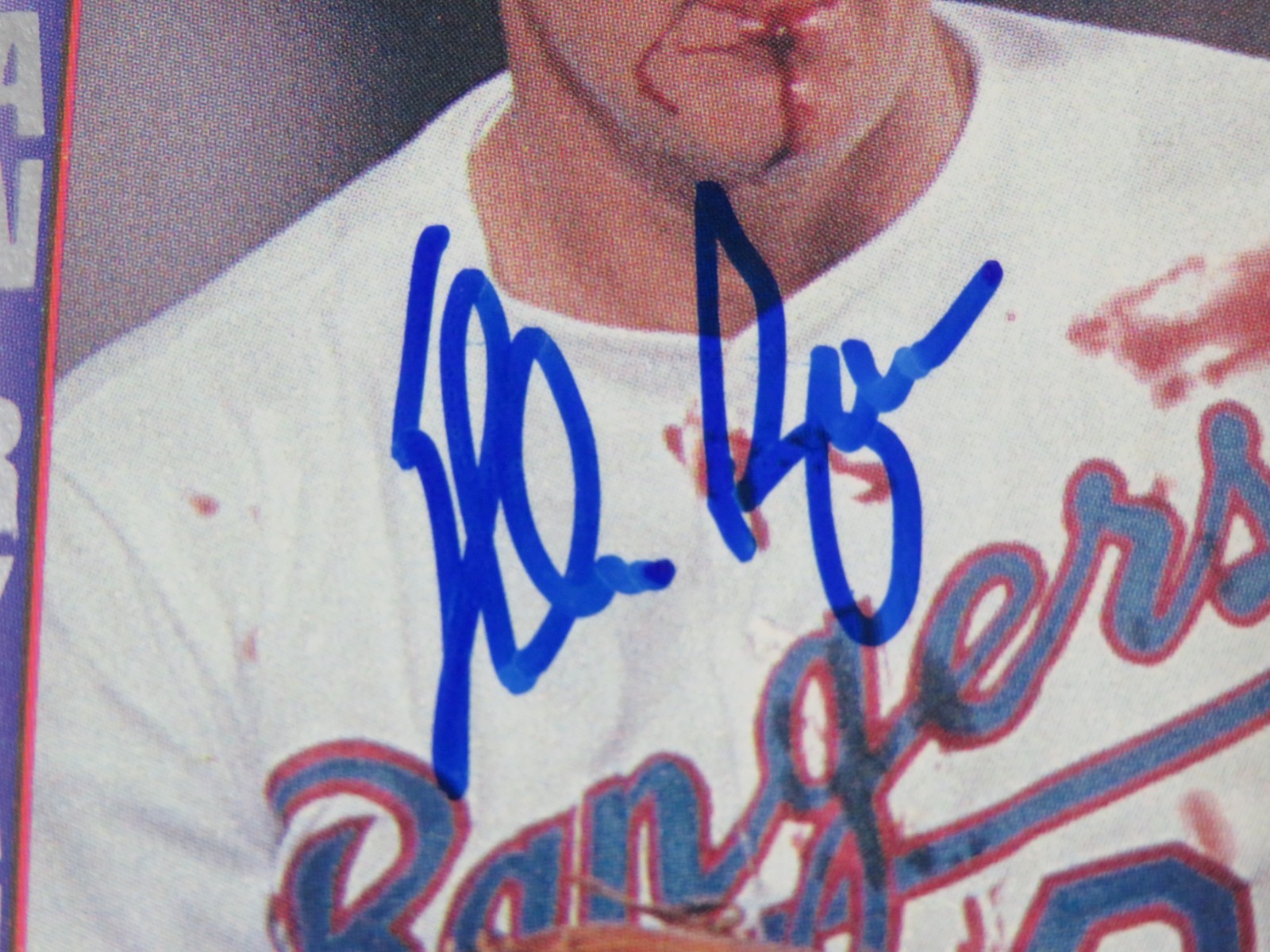 Nolan Ryan HOF Signed Autograph 1991 Pacific Bloody Lip Card # 92 PSA 10 Auto view 2
