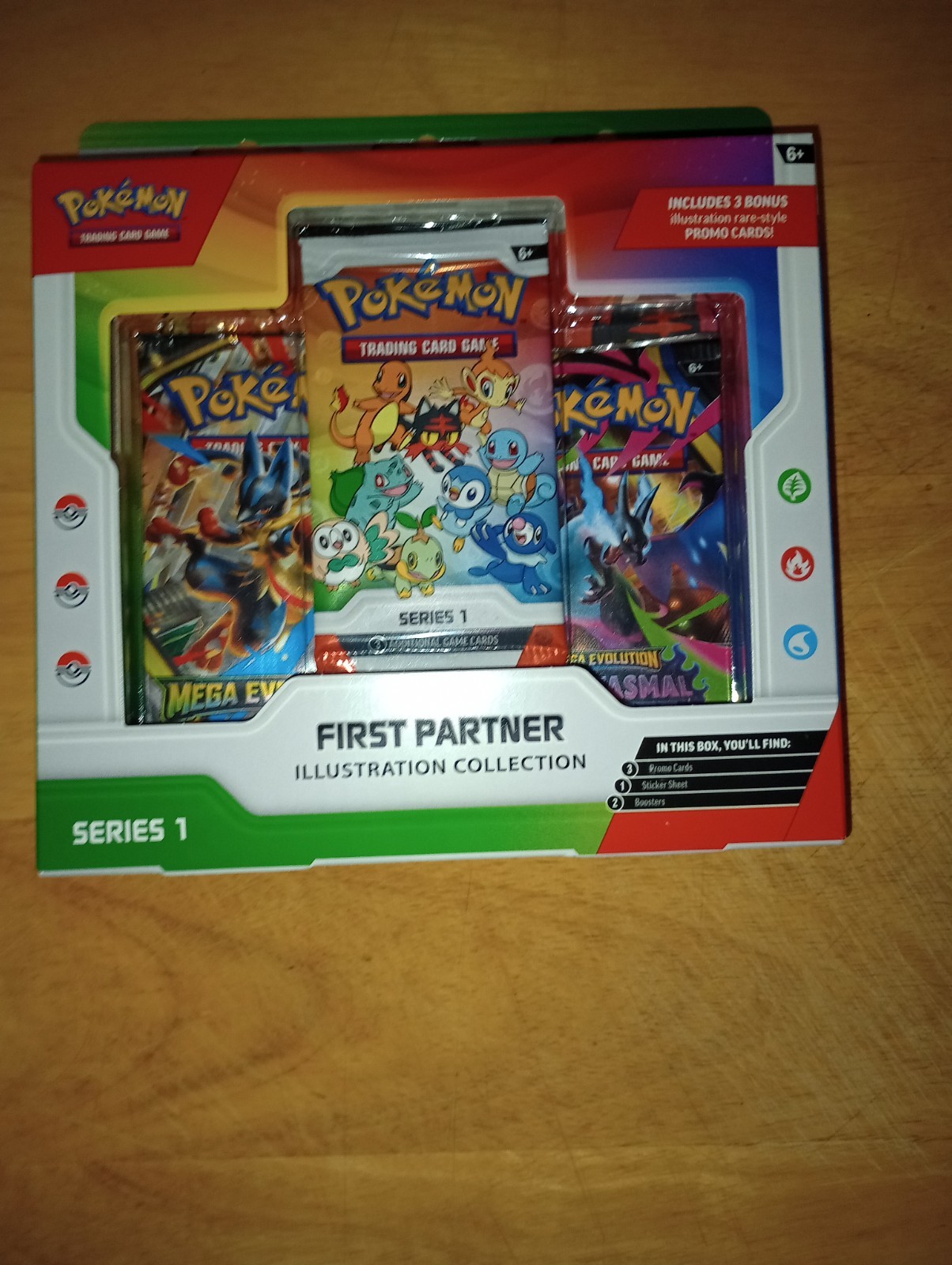 Pokemon: First Partner Illustration Collection - Series 1