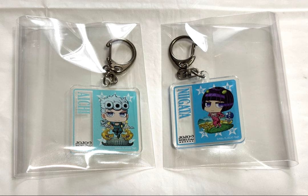 Jojo World 2 Limited Acrylic Keychain Giorno Bucciarati Japan Exclusive