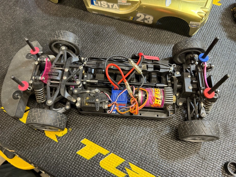 Rare Vintage 1/10 Carson ce-4 rc onroad car - Image 4 of 4