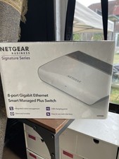 Image of Netgear Business 8 Port Gigabit Ethernet Smart Managed Switch GS908e