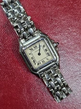 Cartier Panthere 132000C Mini Ladies Steel Quartz Watch 