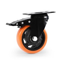 4 Inch Swivel Caster Wheels for Cart, Locking