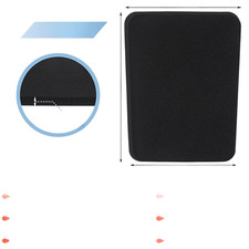 Adult Knee Pads 4PCS Ski Shin Guards Black EV...