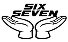 Aufkleber Six Seven