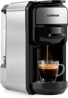 CUSIMAX Espresso Machine Single Serve Coffee Machine Compatible with Nespresso P