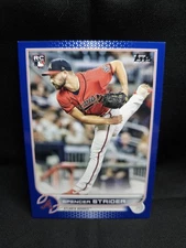 2022 Topps Series 2 - Spencer Strider #509 Royal Blue (RC)