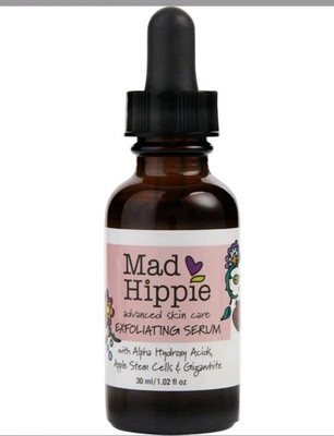 Mad Hippie AHA Exfoliation Peel Peptides Glycolic Lactic Acid 1.02 fl oz