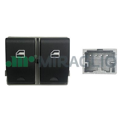 MIRAGLIO 121/VKB76004 Schalter, Fensterheber für SEAT,VW
