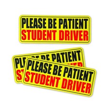 3pcs Student Drive Magnet for Car, Please Be Patient Student Driver, New Driv...