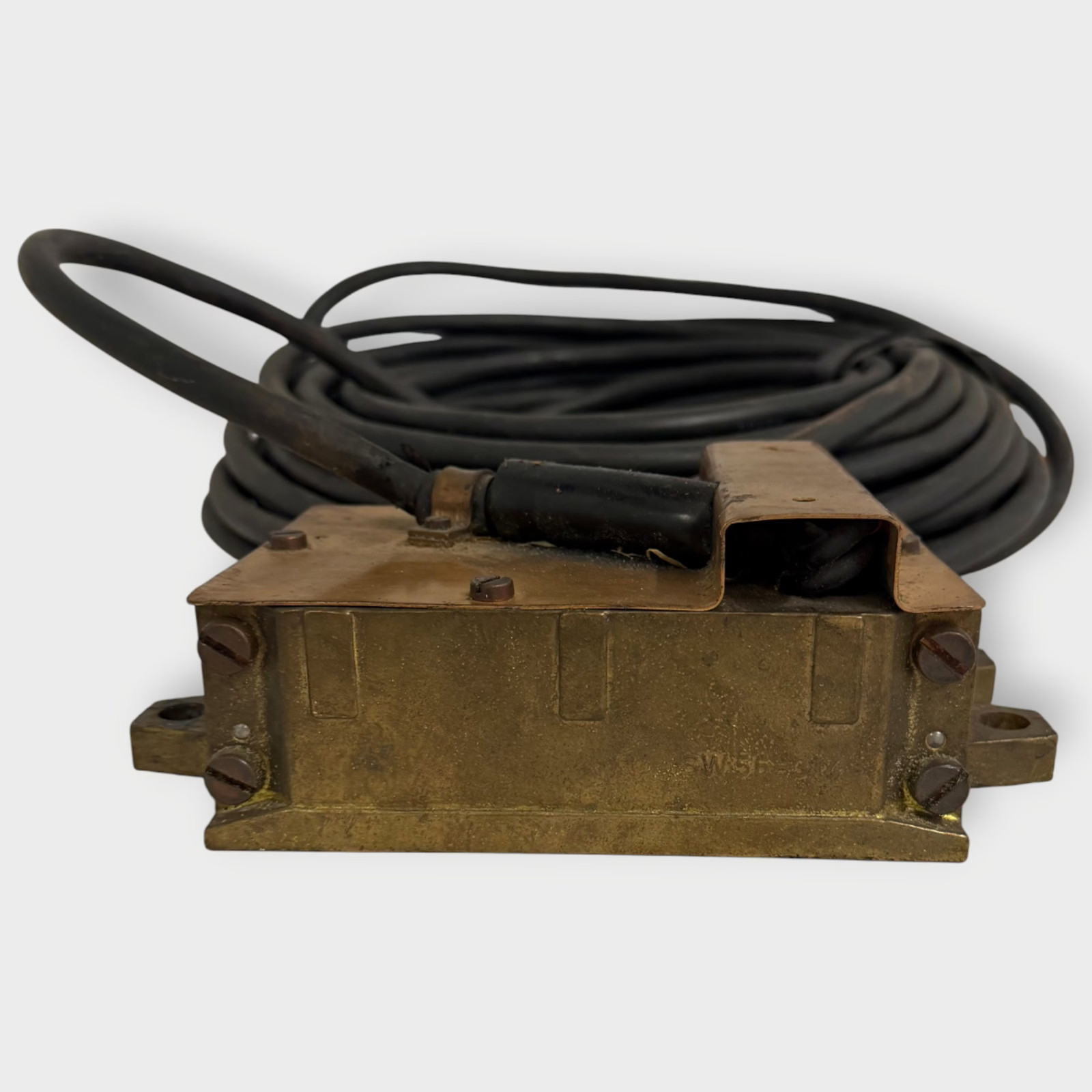 SW 56-313 Vintage Commercial Fishing Transducer Piezeceramic Chest Mount?