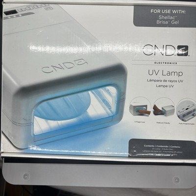 CND Shellac Light UV Lamp NIB, Open and Untested