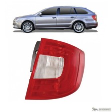 Rückleuchte Heckleuchte rechts P21W RY10W außen für Skoda Superb II Kombi 3T5