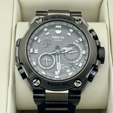 Mint CASIO G-SHOCK MRG-G1000B-1AJR GPS Hybrid Radio Solar Watch Titanium