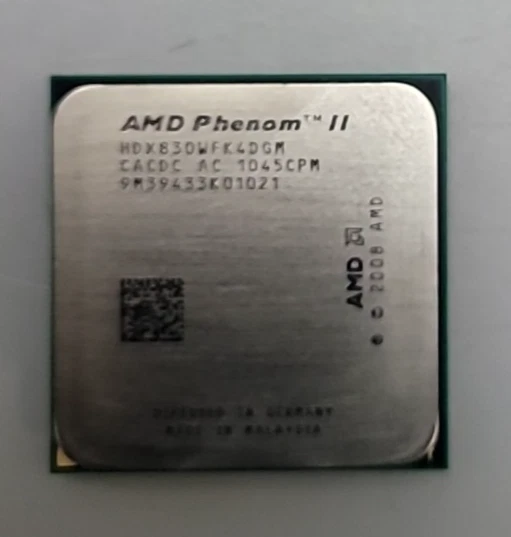 Processador AMD PHENOM II/ X4 830@2.8GHz *Quad-Core/ HDX830WFK4DGM - Imagem 4 de 4