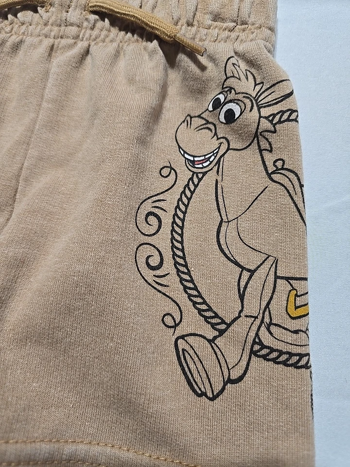 Новый Disney Toy Story деревянный Baby мальчиков 12 месяцев коричневый ковбой хлопок шорты комплект - Изображение 3 из 4