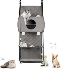 Hanging Cat Tree - Door Mounted Climber Cat Wall Cat Hammock for Indoor, R042