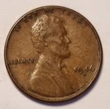 1946-D Mint Mark USA Lincoln Wheat Penny. In VGC at a fair price