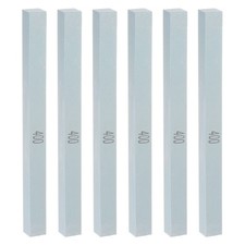 6pcs Sharpening Stones 400 Grit 150x12x12mm Green Silicon Carbide Whetstone