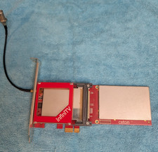 Ceton InfiniTV 4 - 4 Tuner CableCard TV Tuner - PCIe w/ Coax Cable Adapter