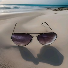 Ray-Ban Aviator RB3026 LARGE Polished Black Aviators 62mm Sunglasses