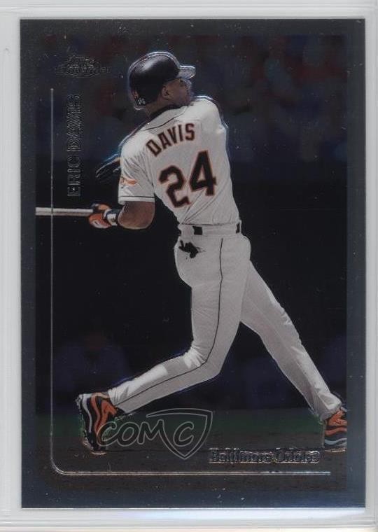 1999 Topps Chrome Eric Davis #153 0q3