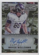 2016 Panini Prizm Collegiate Draft Picks Camo /199 Bryce Williams #152 Auto tl3