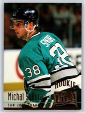 1994-95 Fleer Ultra Michal Sykora Rookie San Jose Sharks RC #369