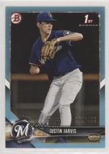 2018 Bowman Draft Sky Blue 259/499 Justin Jarvis #BD-104 s3g