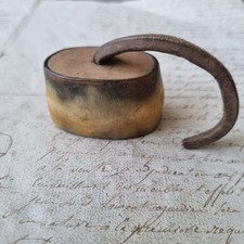 Antike Tabakdose Rinderhorn Volkskunst 19. Jh. Snuff Box 19thC