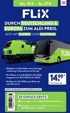 Flixtrain Freifahrt Gutschein bis 25.3.26