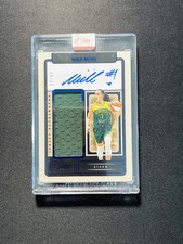 2025 Panini WNBA One And One Patch Autographs Nika Muhl 49/49 Encased XV17