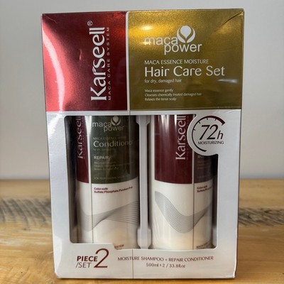 Karseell Hair Repair Set with Shampoo and Conditioner 33.8 fl oz 500ml x2 NIB
