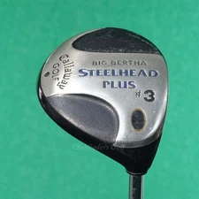 Callaway Golf Big Bertha Steelhead Plus Fairway Wood 3 True Temper Steel Uniflex