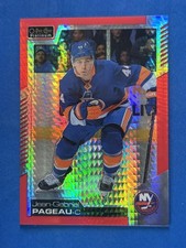 2020-21 O-Pee-Chee Platinum Red Prism #82 Jean-Gabriel Pageau Islanders #/199
