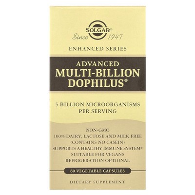 Advanced Multi-Billion Dophilus , 60 Vegetable Capsules