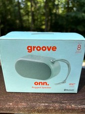 onn Small Rugged Speaker - Bluetooth Wireless Technology - groove onn.