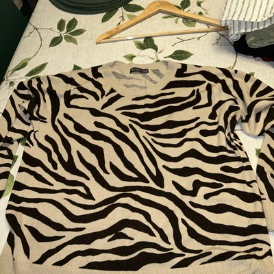 Knitted Jumper Marks And Spencer Leopard Print Jumper Pure